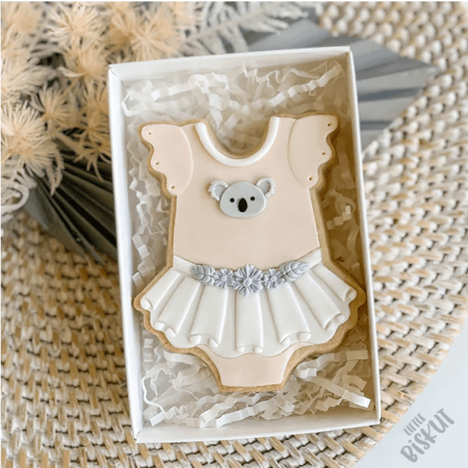 Little Biskut Onesie with Tutu Cutter Embosser Set – Sweet Life