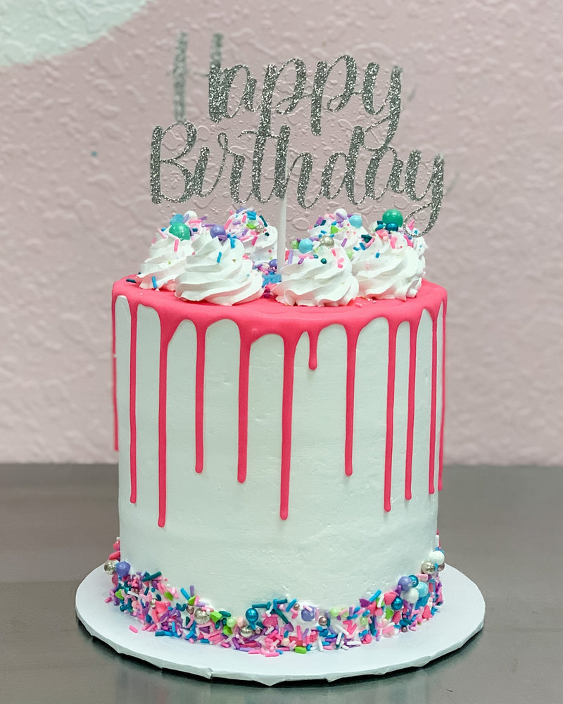 Drip cakes are back & easier than ever.