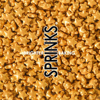 Sprinks Sprinkles Stars Gold Stars - Sweet Life Cake Supply