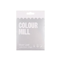 Colour Mill Silver Leaf Transfer Sheets (5 Pages) - Sweet Life Cake Supply