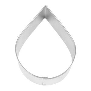 Cookie Cutter Tear Drop 3.5" - Sweet Life Cake Supply