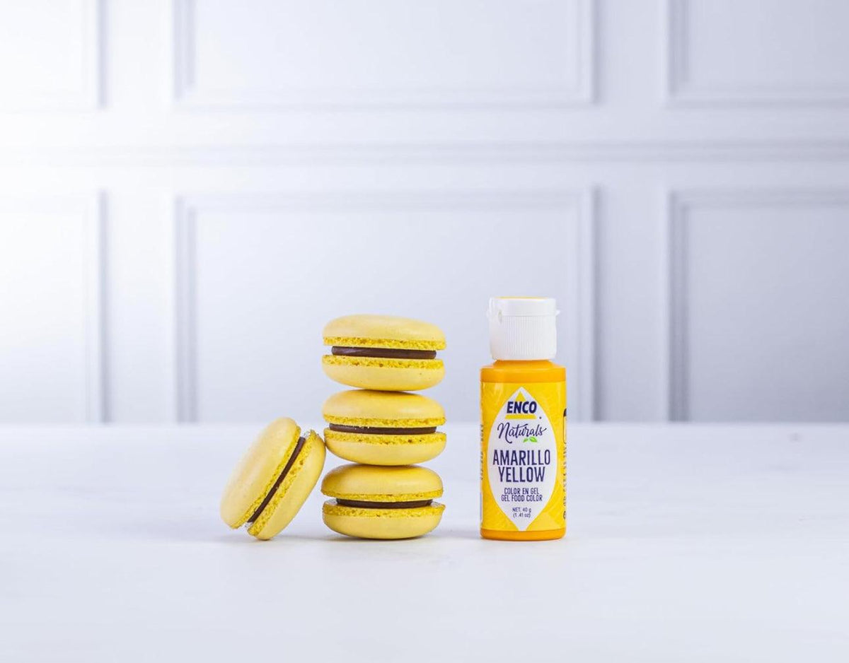 ENCO Naturals Yellow Food Coloring Gel 1.4oz - Sweet Life Cake Supply