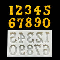 Silicone Mold Circus Numbers
