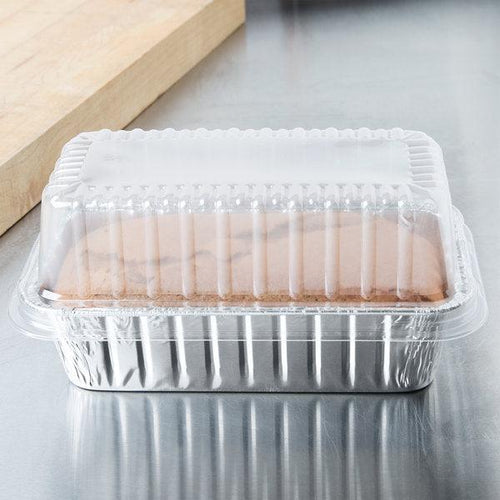 Foil bread loaf pan with lid - Sweet Life Cake Supply