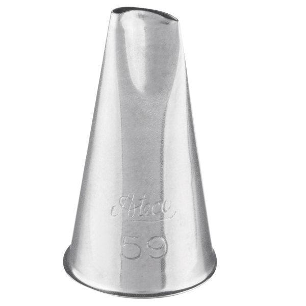 Curved Petal Piping Tube S/S 59 Curved #59 - Sweet Life Cake Supply