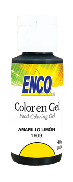 ENCO Lemon Yellow Gel Coloring 1.4oz