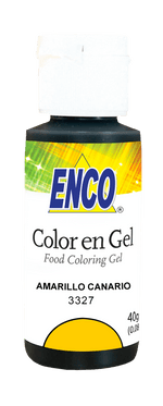 ENCO Canary Yellow Gel Coloring 1.4oz