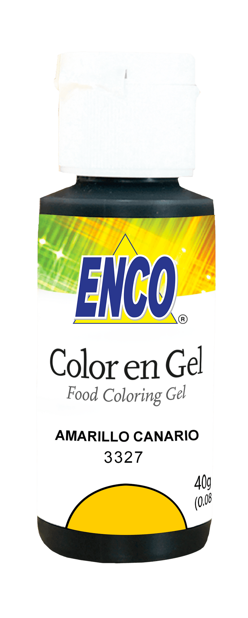 ENCO Canary Yellow Gel Coloring 1.4oz