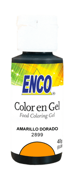 ENCO Golden Yellow Gel Coloring 1.4oz