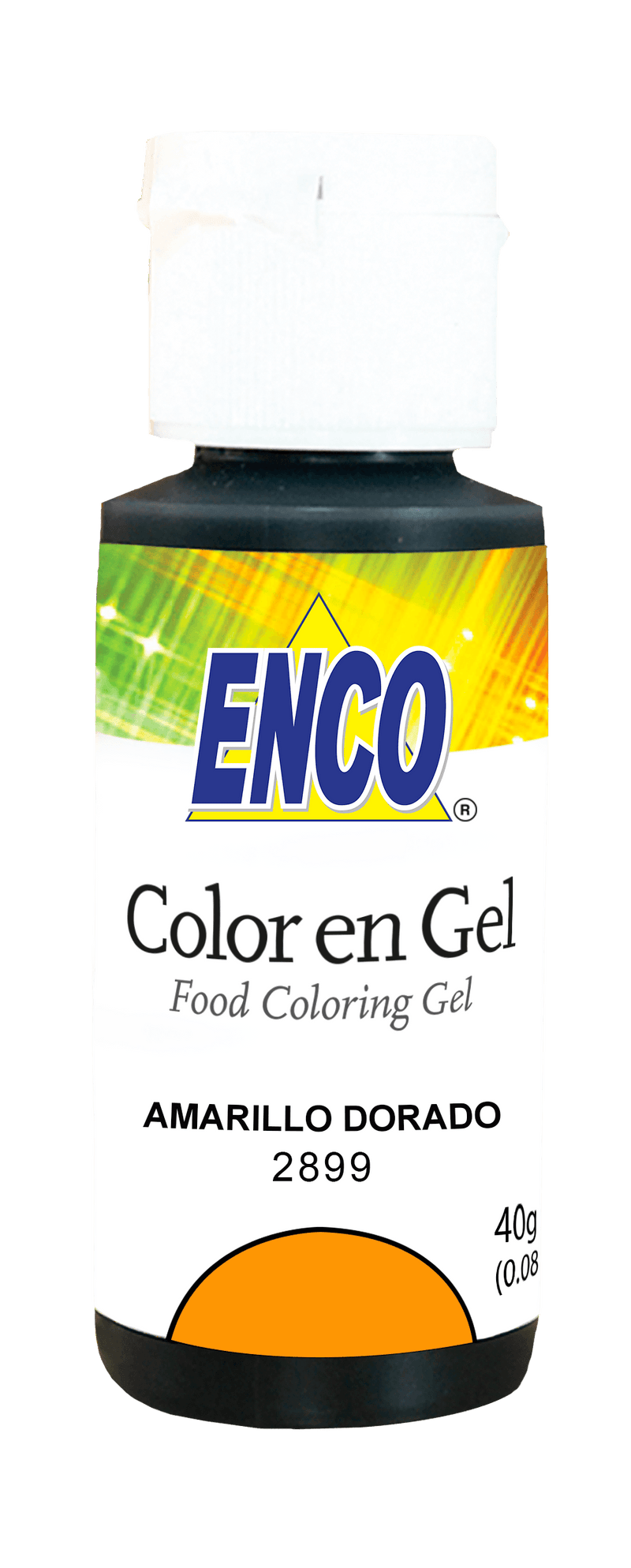 ENCO Golden Yellow Gel Coloring 1.4oz