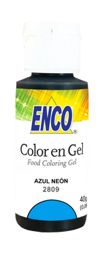 ENCO Neon Blue Gel Coloring 1.4oz