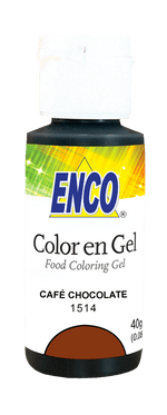 ENCO Chocolate Brown Gel Coloring 1.4oz