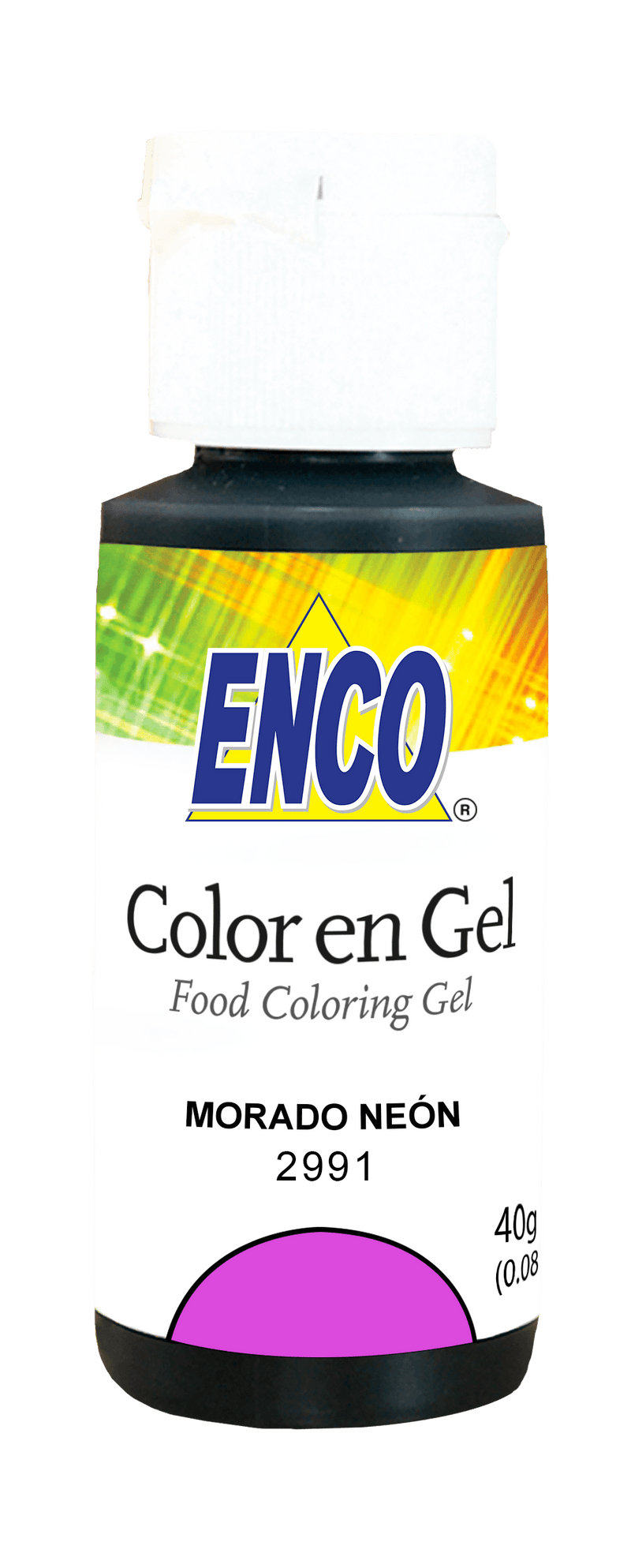 ENCO Neon Purple Gel Coloring 1.4oz