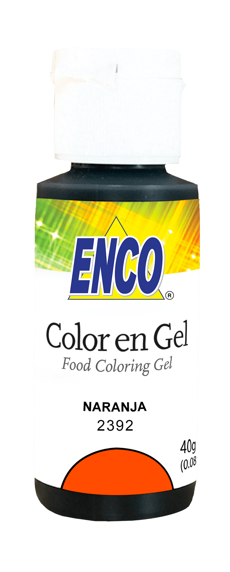 ENCO Orange Gel Coloring 1.4oz