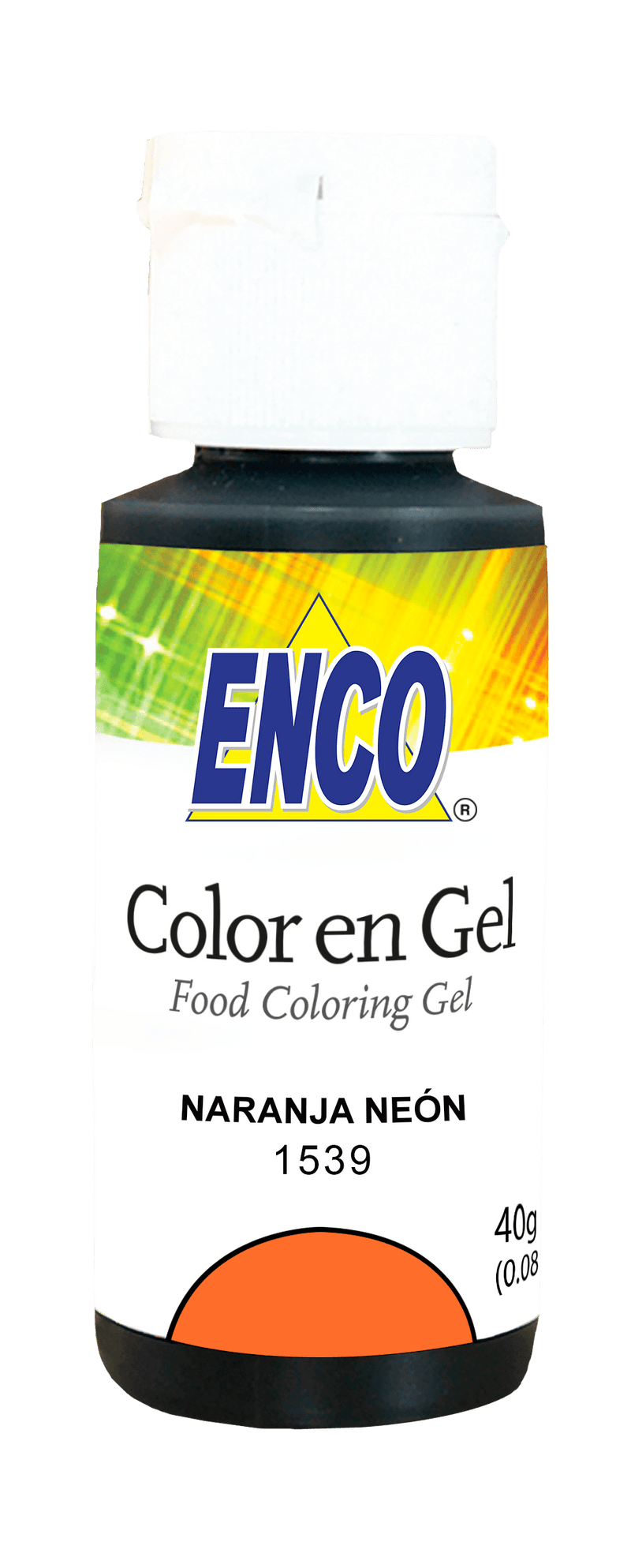 ENCO Neon Orange Gel Coloring 1.4oz