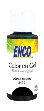 ENCO Super Black Gel Coloring 1.4oz