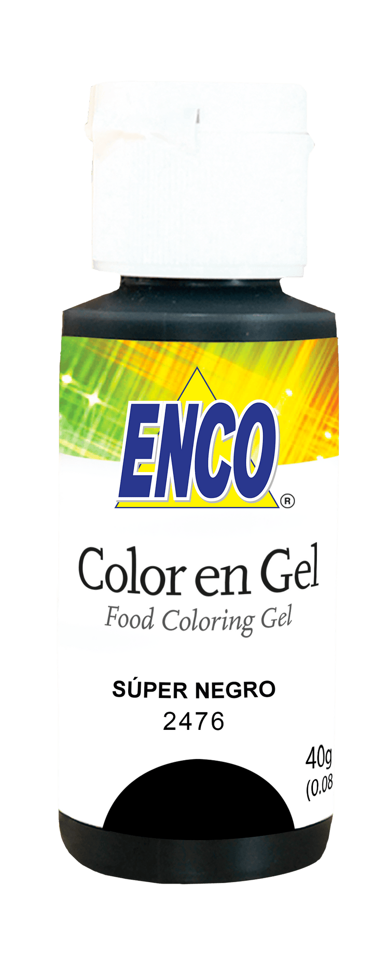 ENCO Super Black Gel Coloring 1.4oz