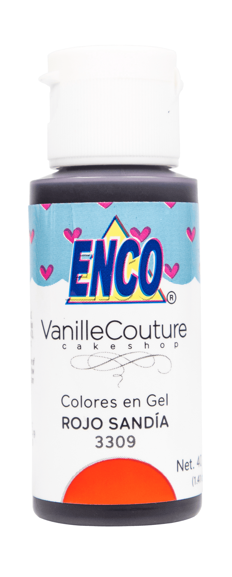 ENCO Watermelon Red Gel Coloring 1.4oz