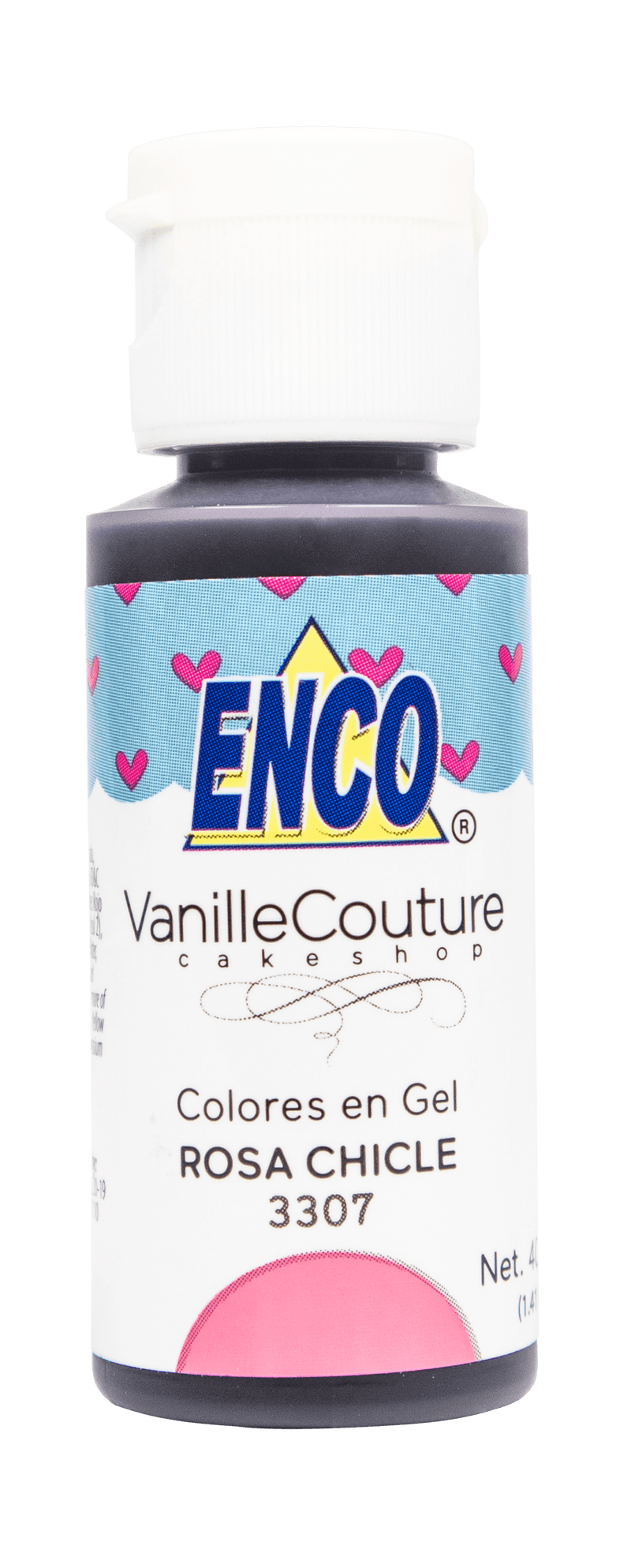 ENCO Pink Bubblegum Gel Coloring 1.4oz