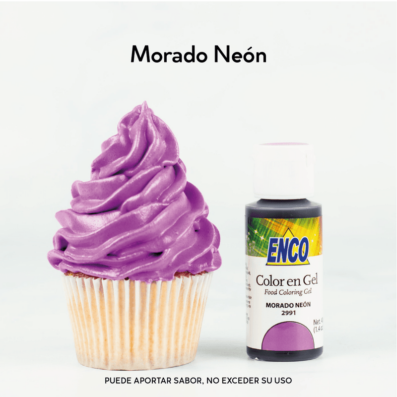 ENCO Neon Purple Gel Coloring 1.4oz