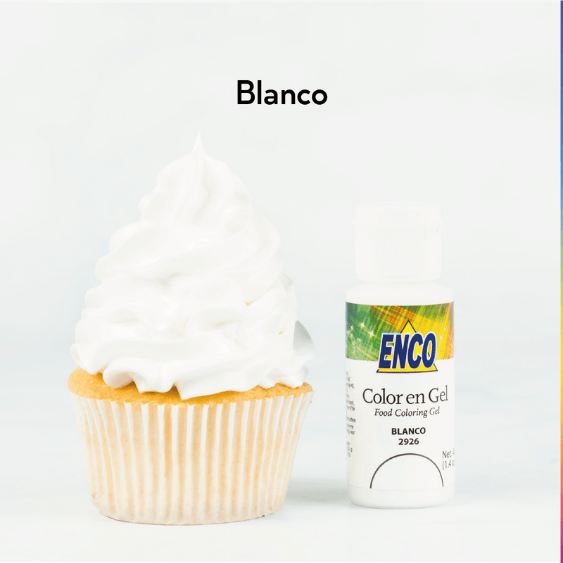 ENCO White Gel Coloring 1.4oz