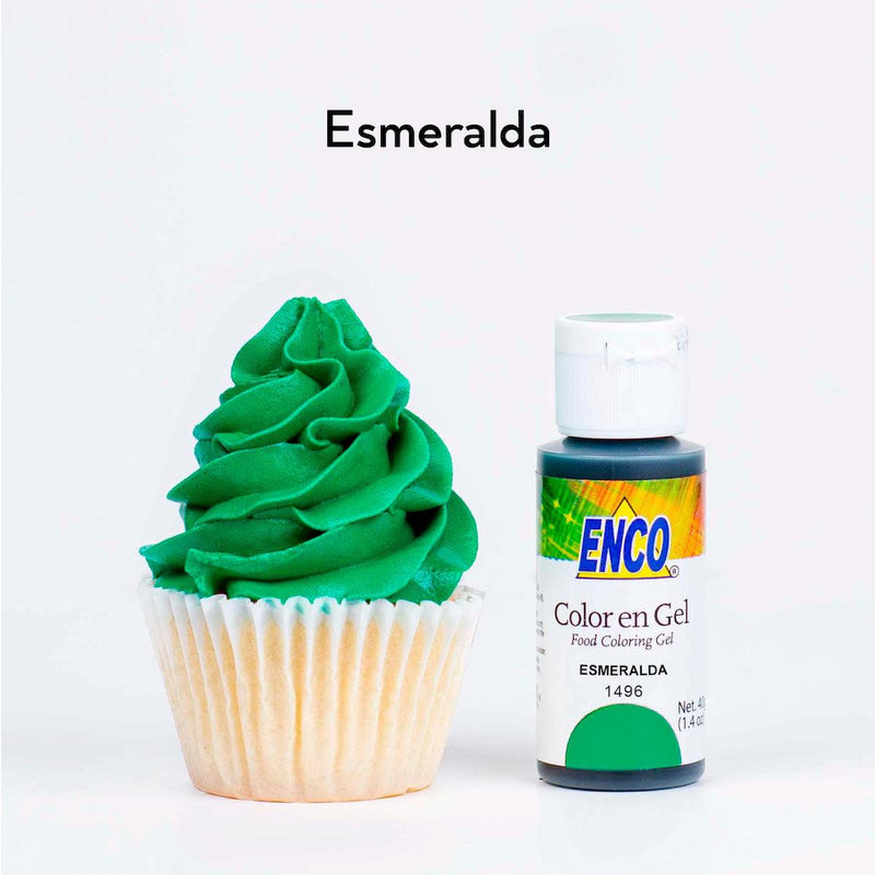 ENCO Emerald Green Gel Coloring 1.4oz