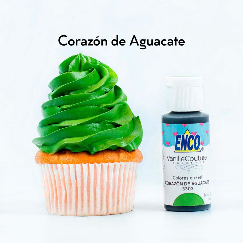 ENCO Avocado Heart Gel Coloring 1.4oz