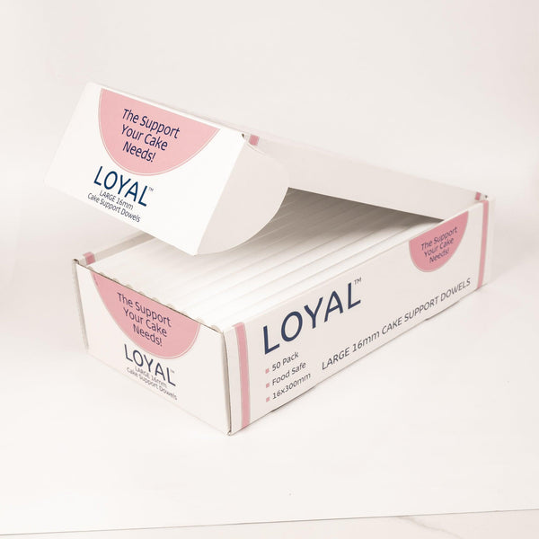 Loyal Cake Dowels Heavy Duty Large 50pcs - Sweet Life Cake Supply