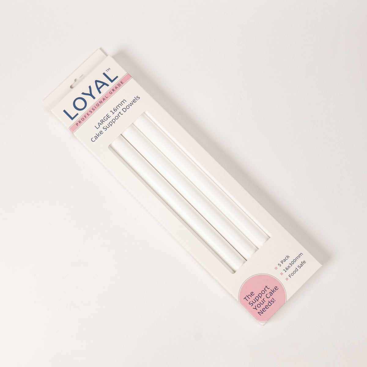 Loyal Cake Dowels Heavy Duty Large 5pcs - Sweet Life Cake Supply