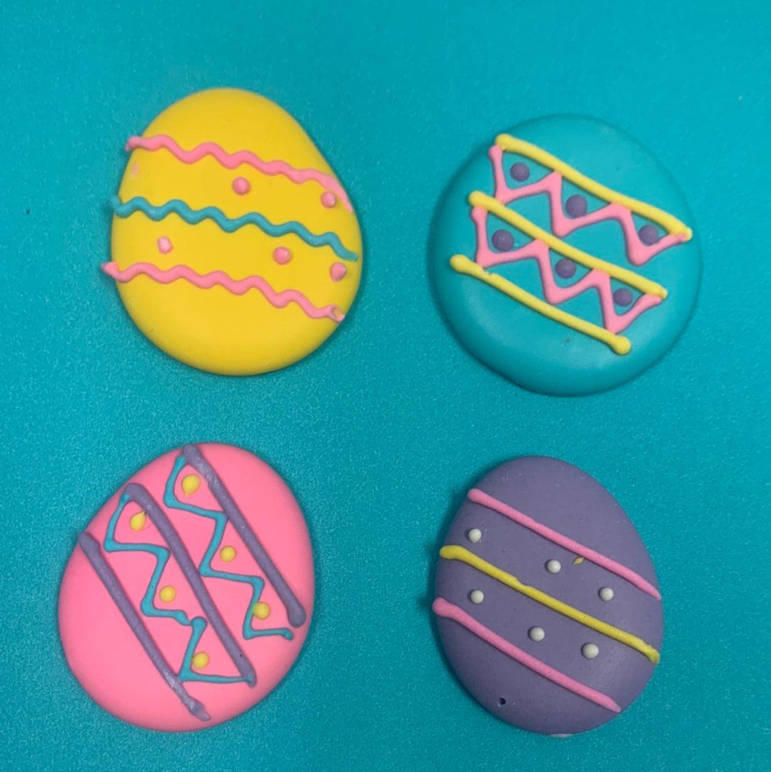 Royal Icing Topper Egg 1 PCS - Sweet Life Cake Supply