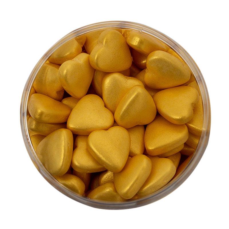 Sprinks Sprinkles Blends Gold Hearts - Sweet Life Cake Supply