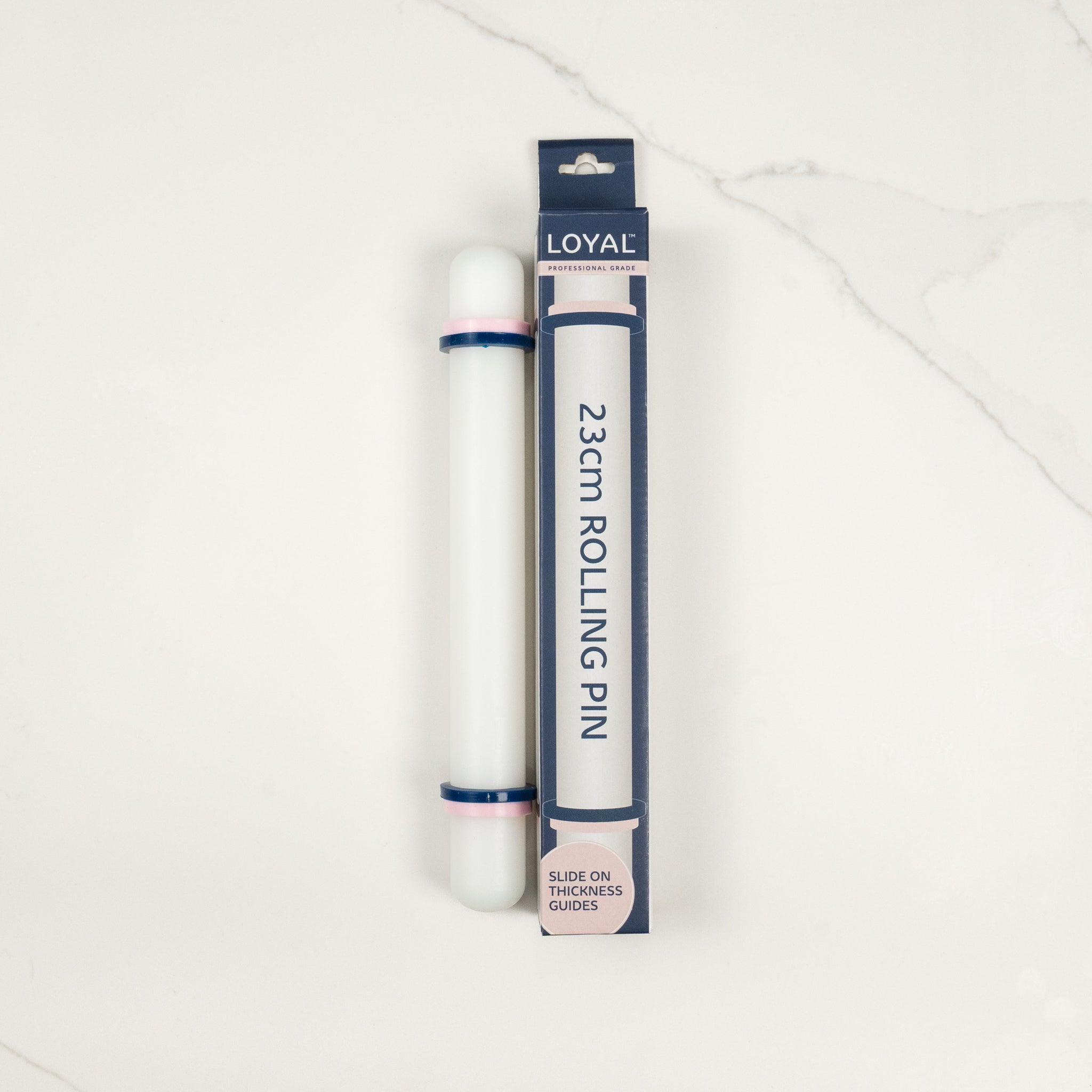 Loyal Rolling Pin 23cm & Pin Guides – Sweet Life Cake Supply