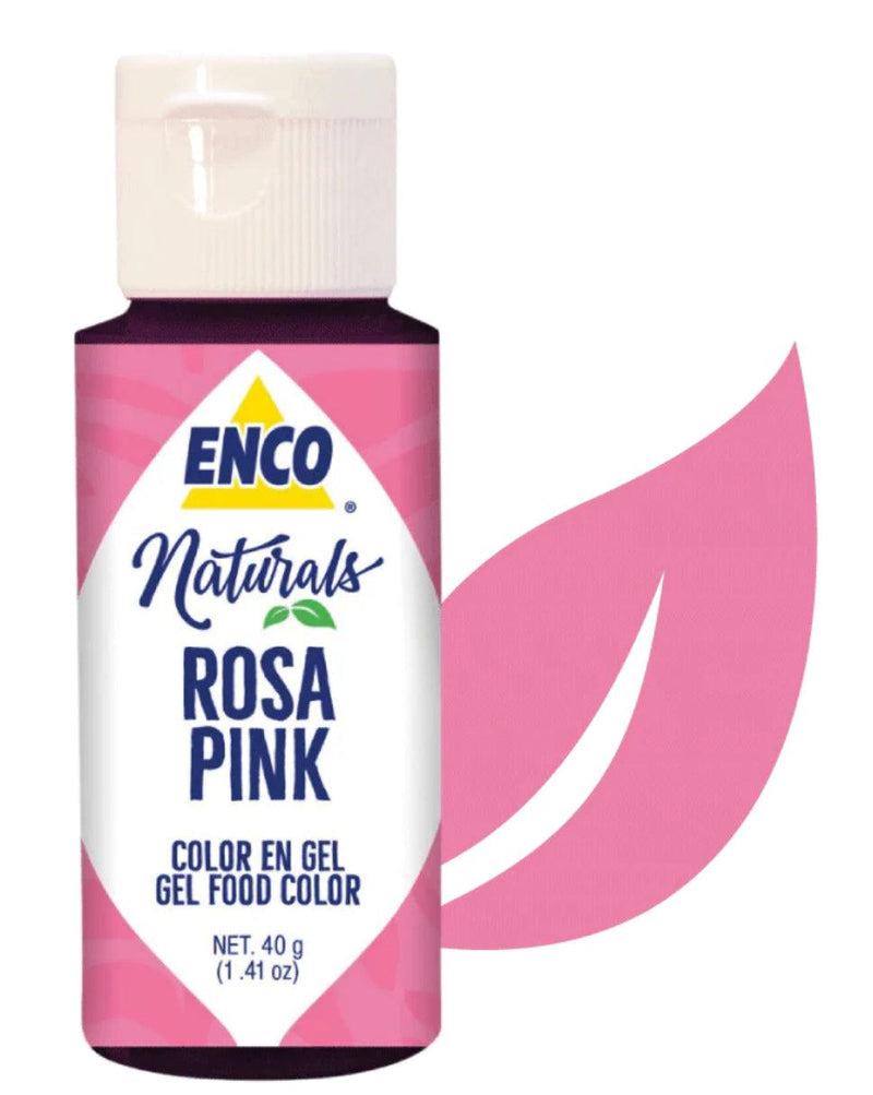 ENCO Naturals Pink Food Coloring Gel 1.4oz