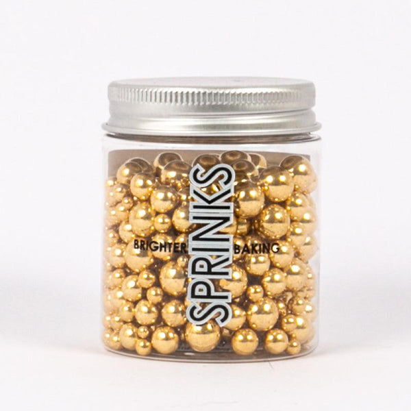 Sprinks Sprinkles Blends Bubble Bubble Shiny Gold - Sweet Life Cake Supply