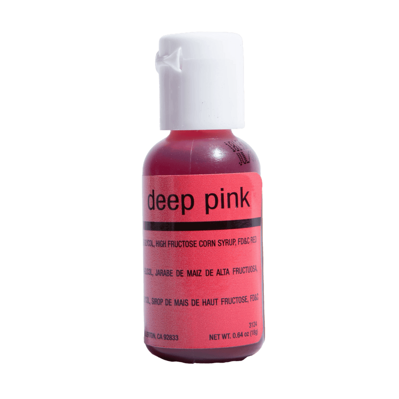 Chefmaster Deep Pink Airbrush Color 0.64 oz.