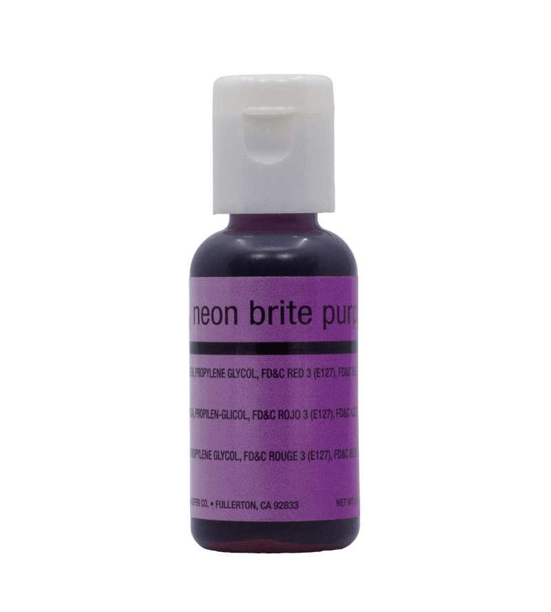 Chefmaster Neon Purple Airbrush Color 0.64 oz.