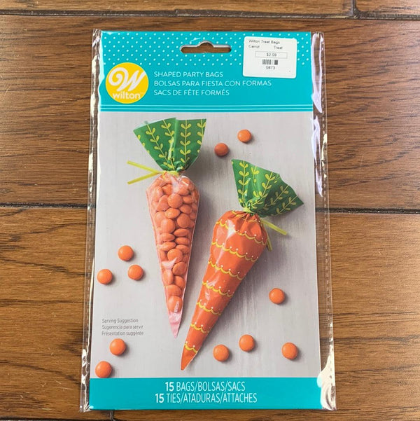 Easter Shaped Treat Bags 15pack - Sweet Life Cake Supply