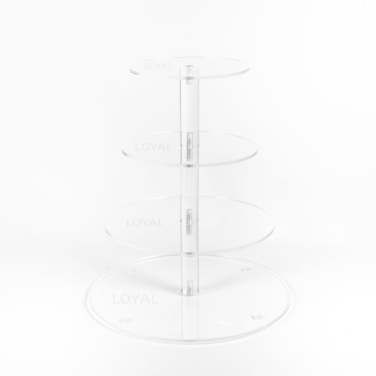 Acrylic Cake Stand 4 Tier - Sweet Life Cake Supply