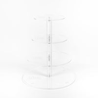 Acrylic Cake Stand 4 Tier - Sweet Life Cake Supply