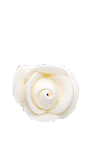 Royal Icing Mini White Roses* - Sweet Life Cake Supply