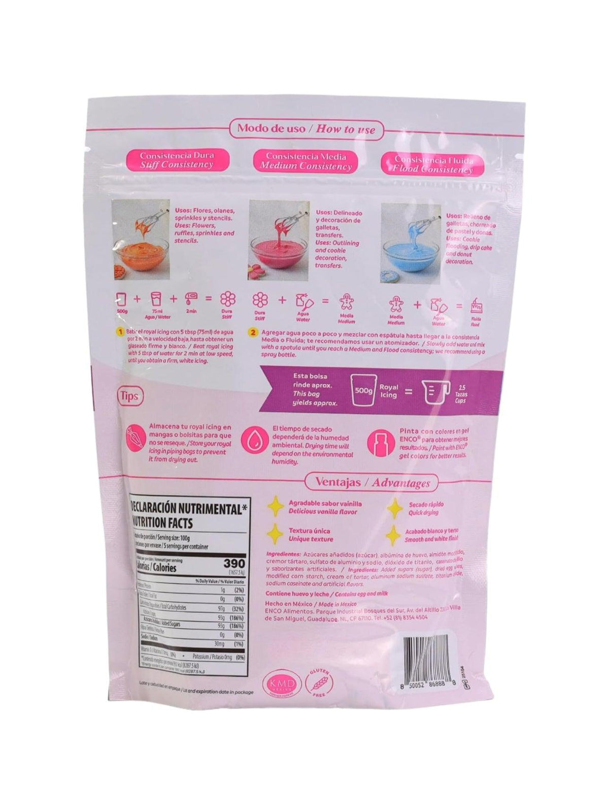 ENCO Royal Icing Mix 1lb - Sweet Life Cake Supply