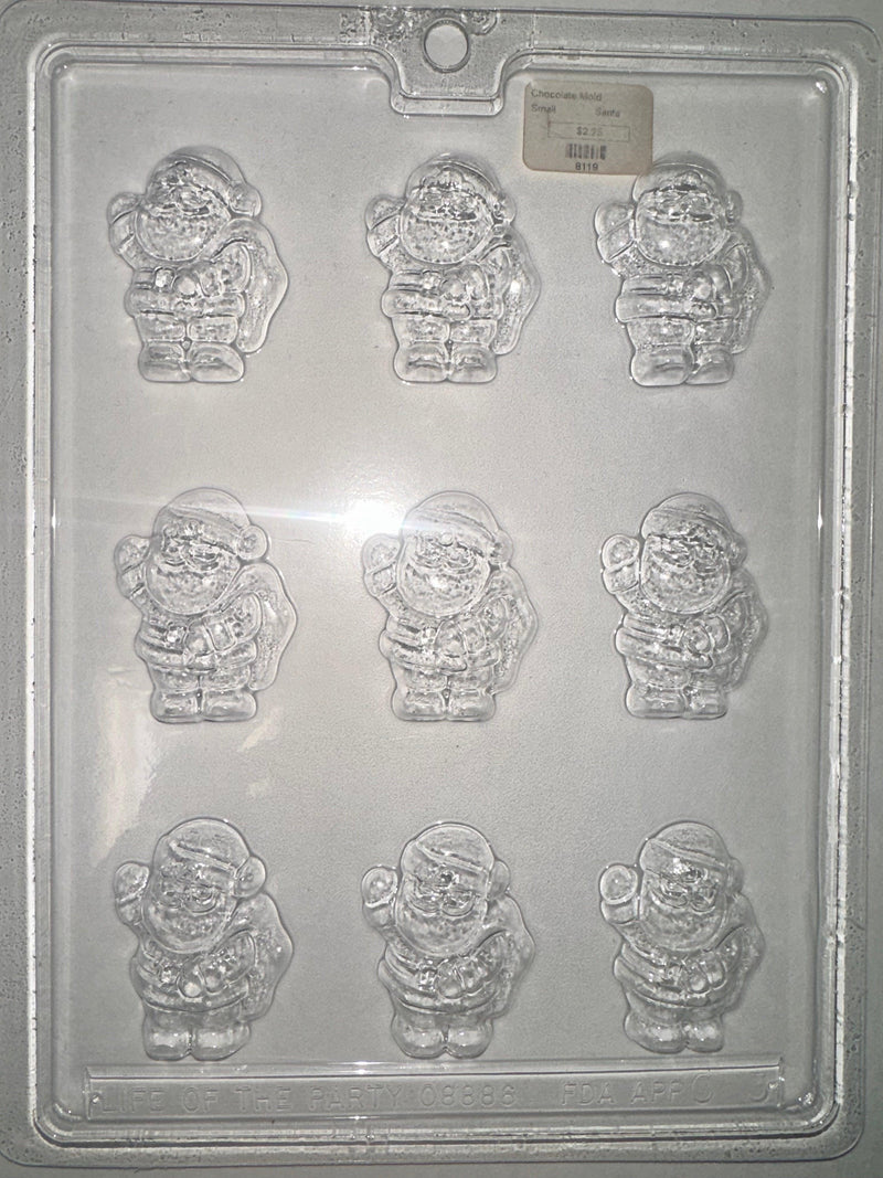 Chocolate Mold Small Santa