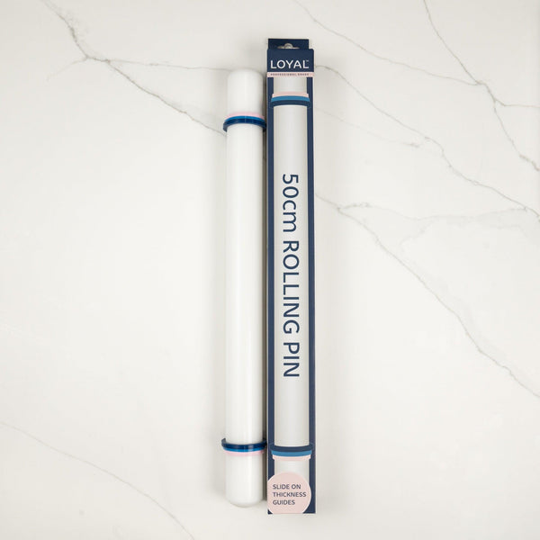 Loyal Rolling Pin 50cm & Pin Guides - Sweet Life Cake Supply