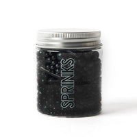 Sprinks BUBBLE & BOUNCE BLACK (75G) SPRINKLE - Sweet Life Cake Supply