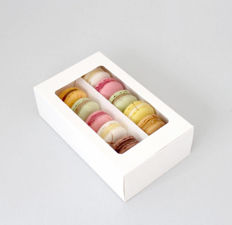 Loyal 12 Macaron White Window Box 7”x4”x2”