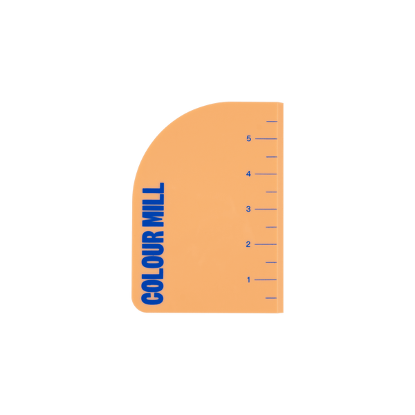 Colour Mill Serial Scraper Peach 6" - Sweet Life Cake Supply