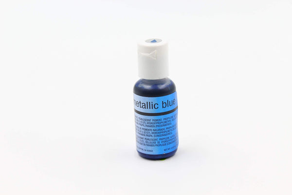 Chefmaster Royal Blue Airbrush Color 0.64 oz. - Sweet Life Cake Supply