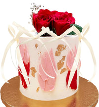 Cake Bows Cream 6 Pieces