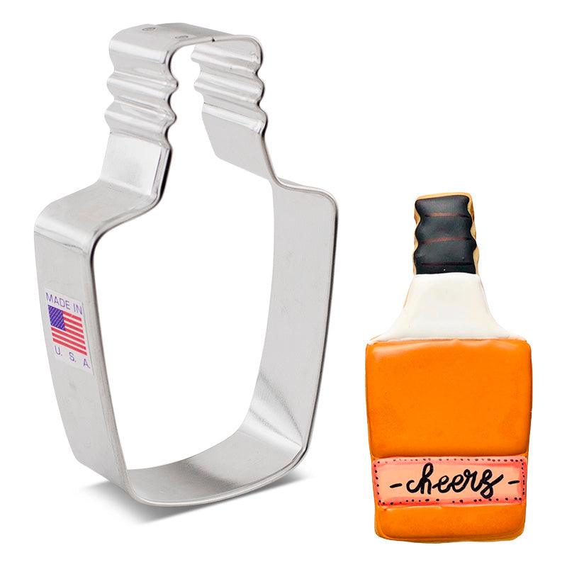 Cookie Cutter Liquor Bottle  4 1/2"