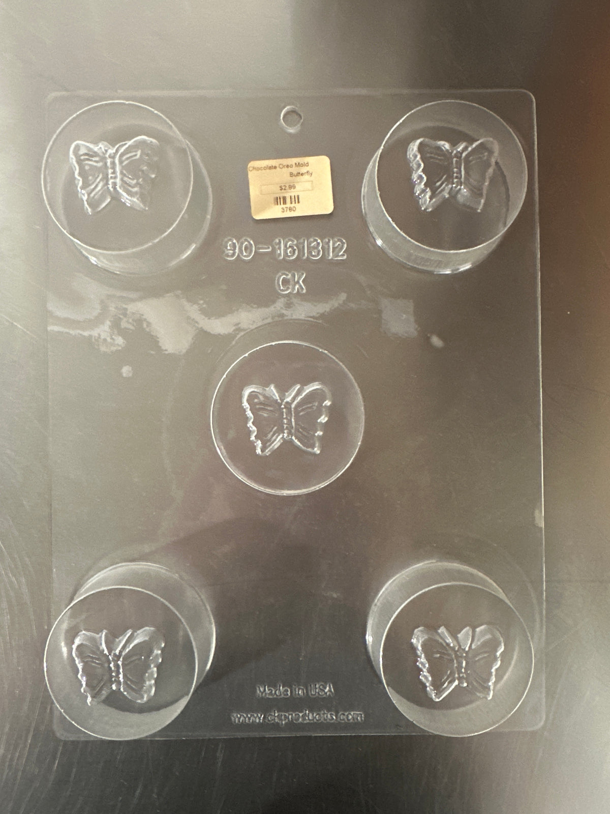 Chocolate Cookie Mold Butterfly